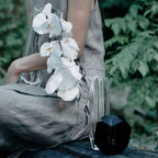 Raw Cullinan Crystal vase styled for a quiet interior ritual with bright reflections and a weighted form