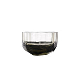 Raw Enigma Crystal tea cup in soft light with raw diamond-inspired facets and brilliant reflective detail