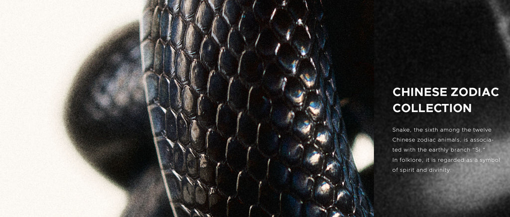 Snake Year Glass Tea Set